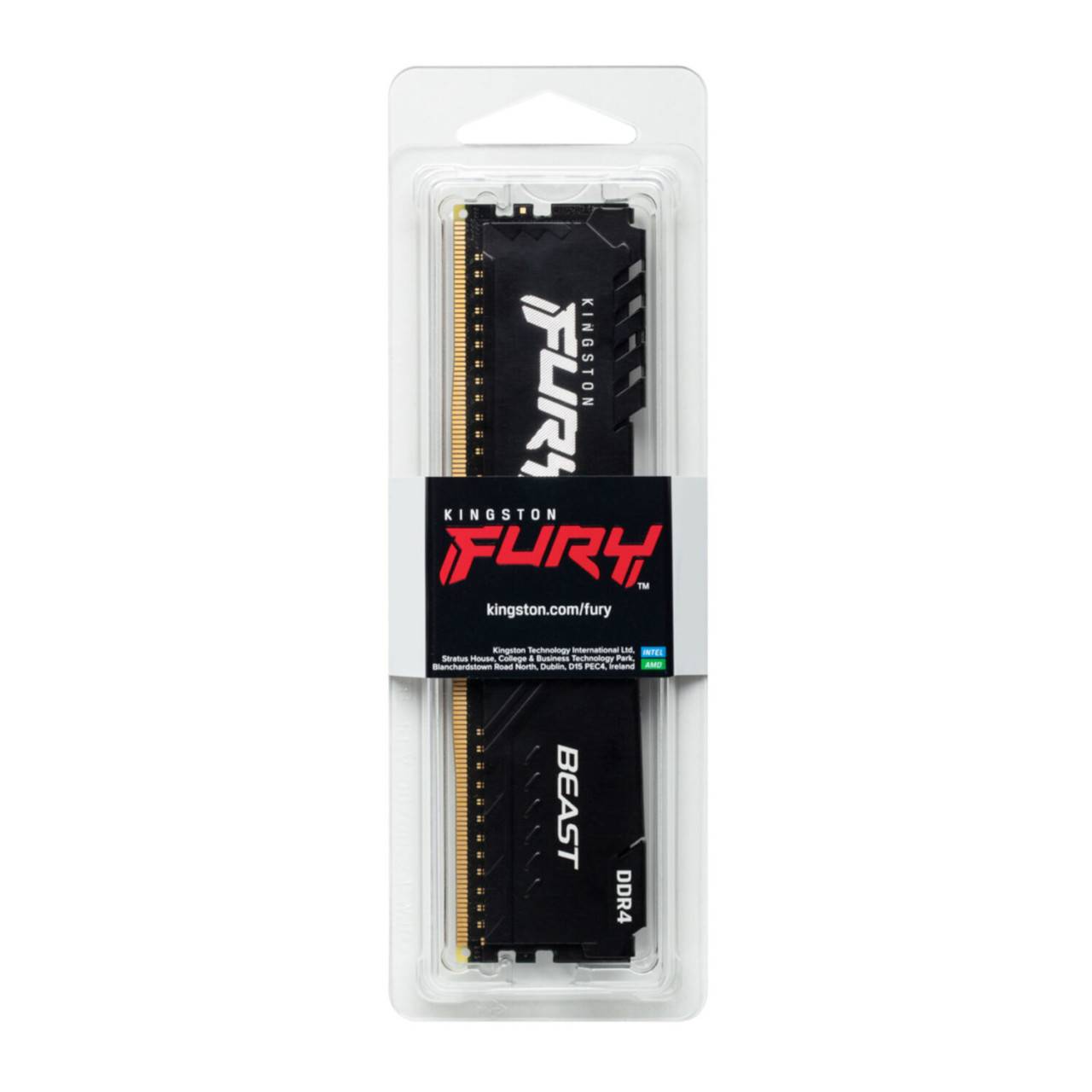Kingston FURY Beast PC-Arbeitsspeicher Modul DDR4 32 GB 1 x 32 GB Non-ECC 3200 MHz 288pin DIMM CL16 KF432C16BB/32