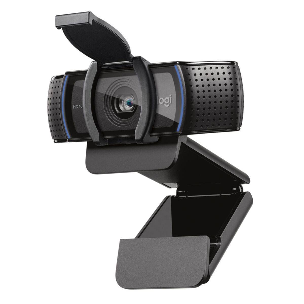 Logitech C920s HD Pro Full HD-Webcam 1920 x 1080 Pixel, 1280 x 720 Pixel Klemm-Halterung