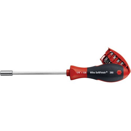 Wiha Workshop Bit screwdriver 1/4" (6.3 mm) DIN 3126, DIN ISO 1173