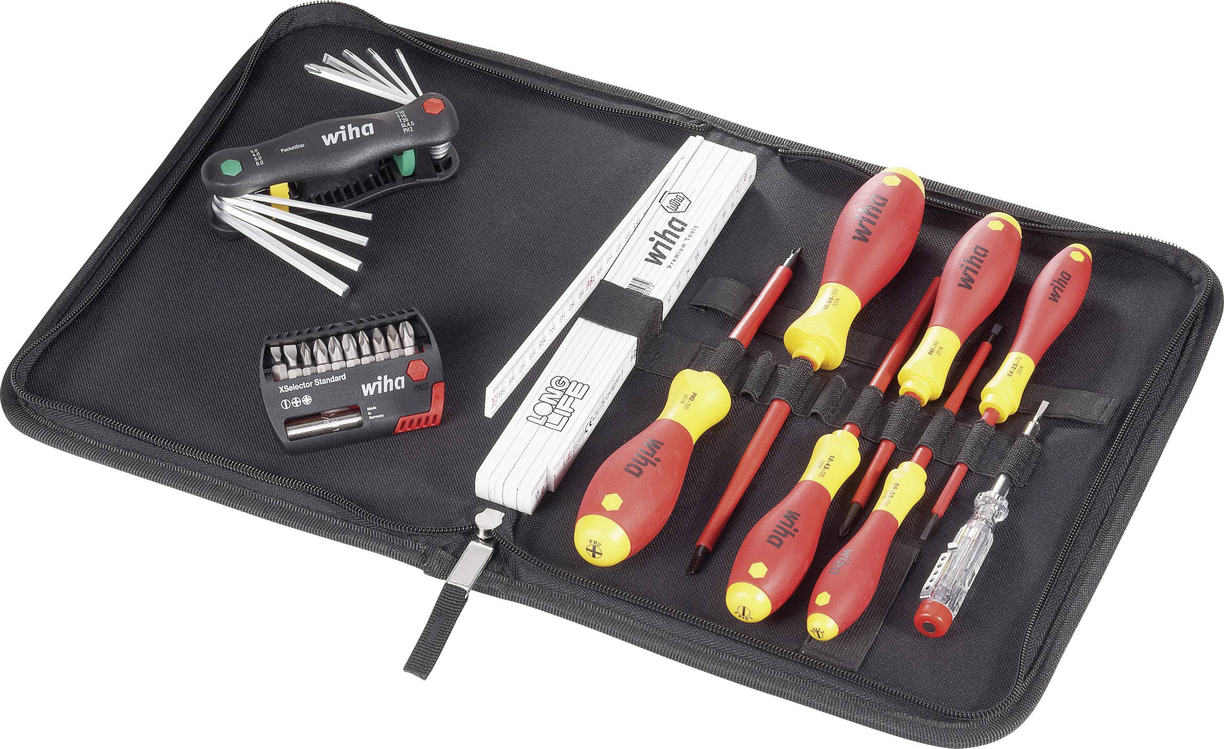 Wiha 33406 Heimwerker Werkzeugset in Tasche 29teilig