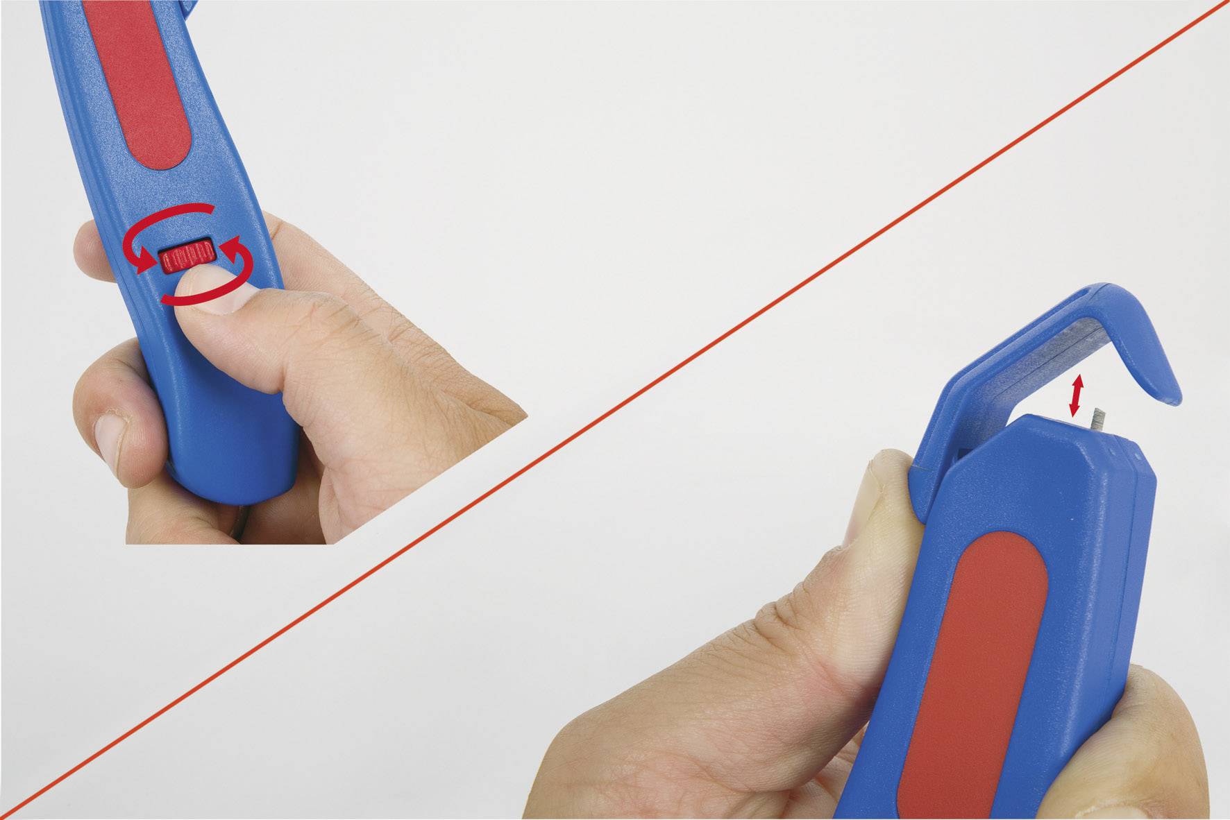 WEICON TOOLS 10021246 S 4-28 Abisoliermesser Geeignet für Rundkabel 4 bis 28 mm 0.5 bis 6 mm²