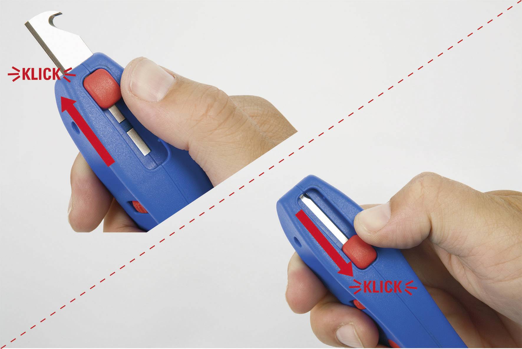 WEICON TOOLS 10021246 S 4-28 Abisoliermesser Geeignet für Rundkabel 4 bis 28mm 0.5 bis 6mm²