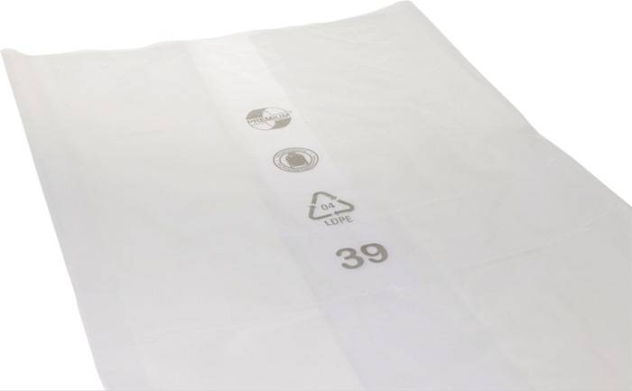 DEISS PREMIUM Abfallsack, 1.000 l, Länge 1.800 mm, LDPE, 20 Stk/VE