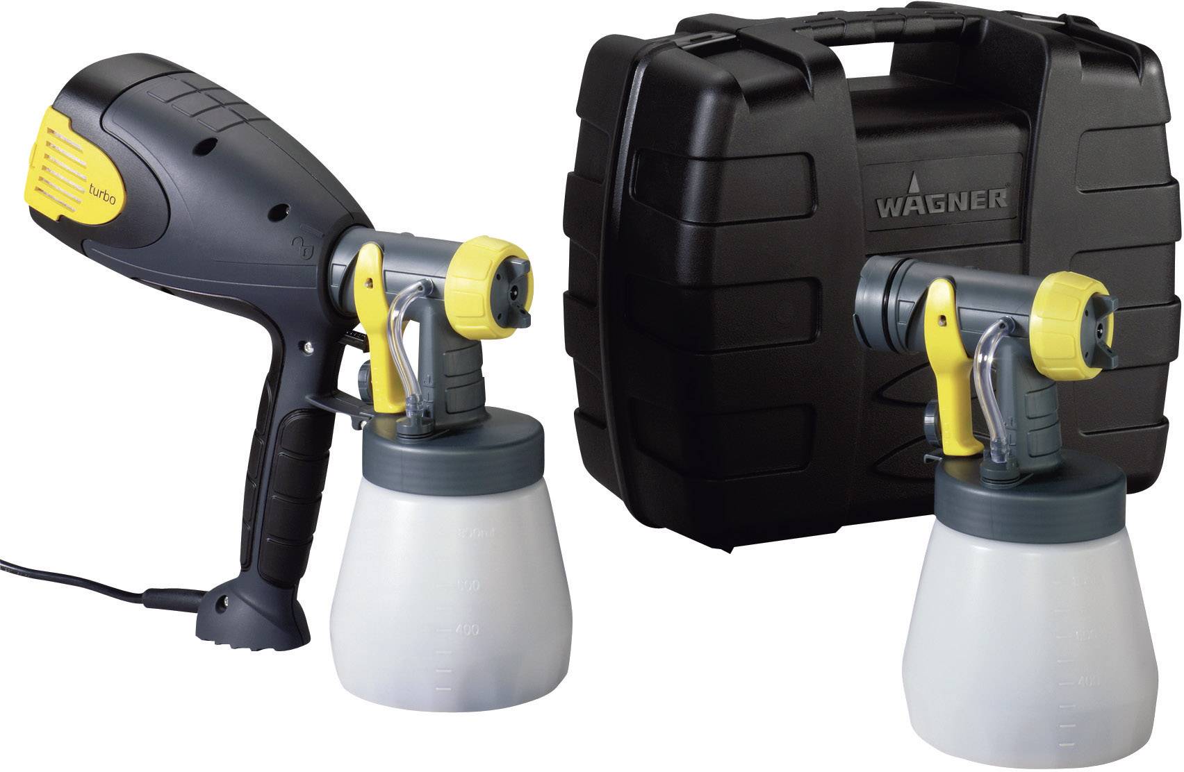 Wagner W 560 Feinsprühsystem, Fördermenge (Details) 0 - 140 g/min, Füllmenge (Details) 800/1400 ml, 0417 030