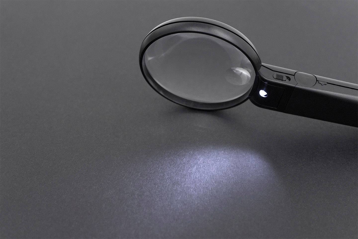 TOOLCRAFT 821010 821010 Standlupe Vergrößerungsfaktor: 2 x, 4 x Linsengröße: (Ø) 88mm