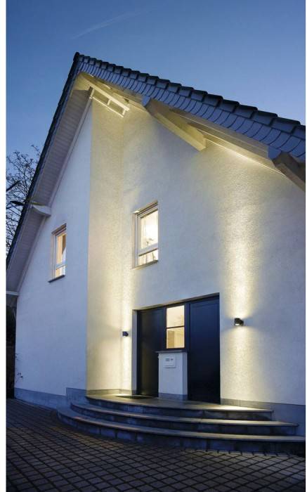 SLV Sitra Up & Down 230365 Außenwandleuchte Energiesparlampe GX53 18W Anthrazit