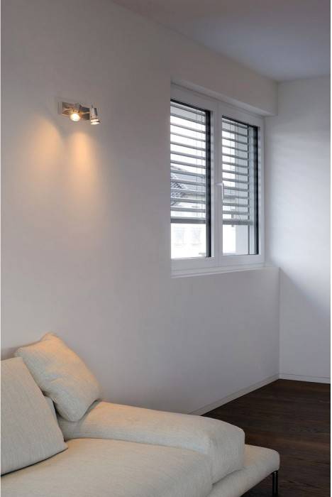 SLV Asto Spot II 147442 Deckenstrahler Halogen GU10 150 W Aluminium (gebürstet)