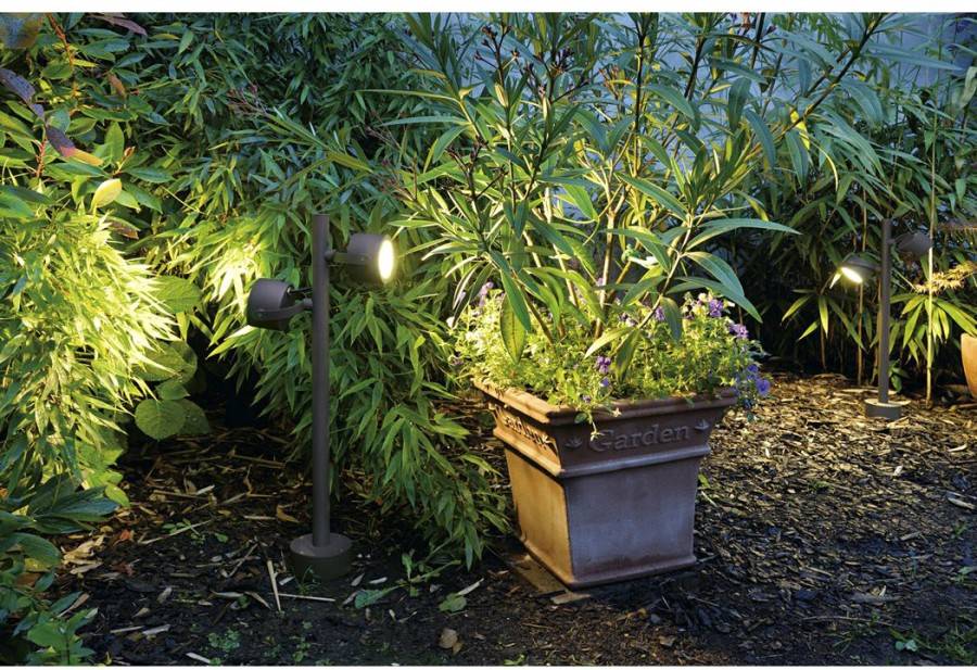 SLV 231505 SITRA 360 Außenstandleuchte Energiesparlampe GX53 9 W Anthrazit