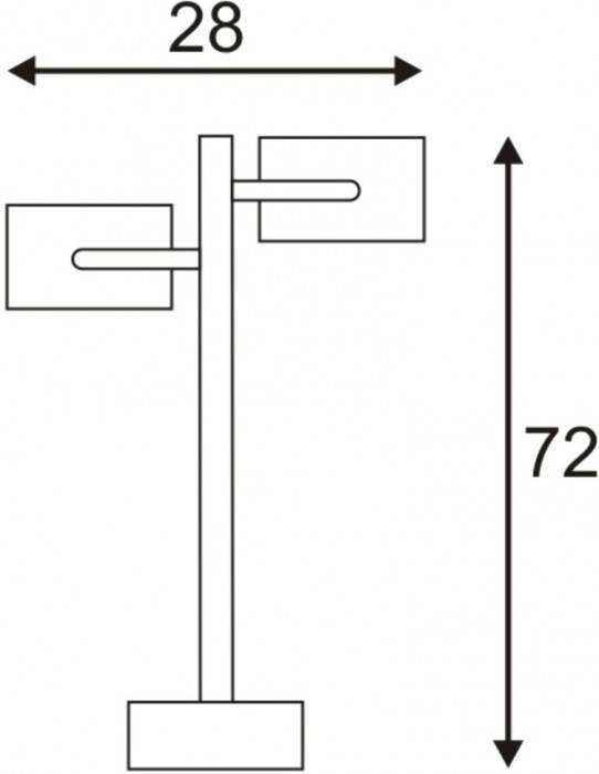 SLV 231505 SITRA 360 Außenstandleuchte Energiesparlampe GX53 9 W Anthrazit
