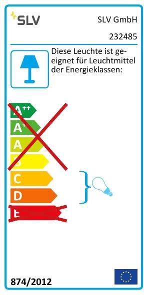 SLV BOX UP/DOWN 232485 Außenwandleuchte R7s Anthrazit