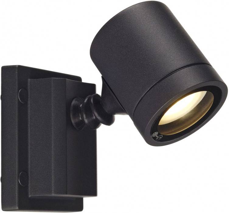 SLV New Myra Wall 233105 Außenwandleuchte Halogen GU10 50 W Anthrazit