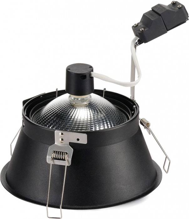 SLV 113170 Einbauleuchte GU10 Schwarz (matt)