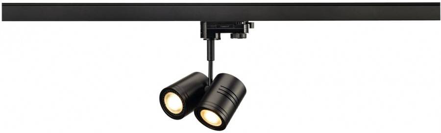 SLV BIMA 152230 Hochvolt-Schienensystem-Leuchte GU10 Schwarz (matt)