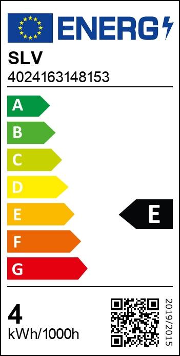 SLV 233625 LED-Außeneinbauleuchte E (A - G) 3.3 W Anthrazit