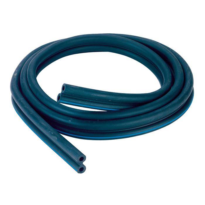 Doppel-Pulsschlauch - Gummi - Schlauch-Ø 7 x 13 mm - Länge 2,35 m