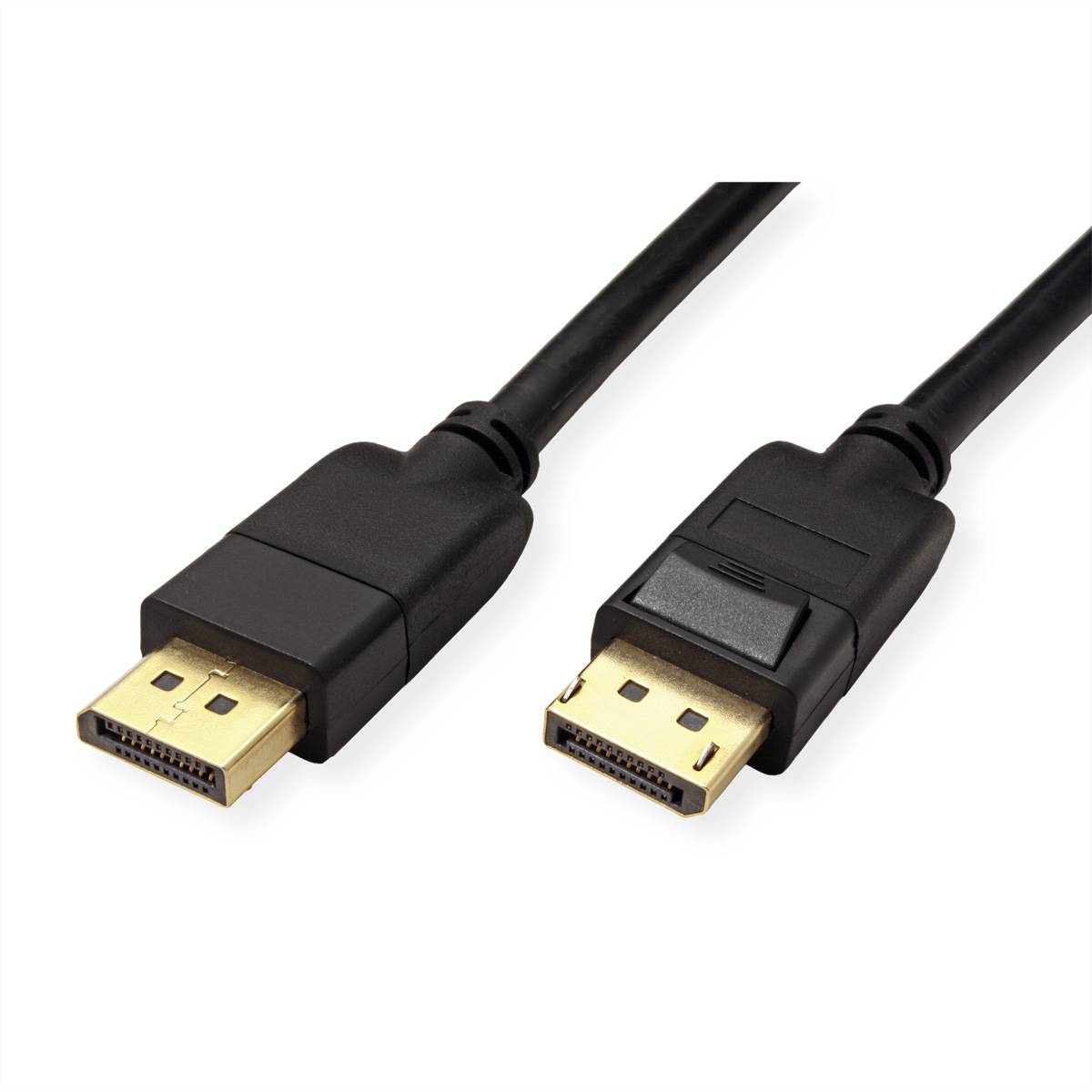 ROLINE GREEN DisplayPort Kabel, v1.4, DP ST - ST, schwarz, 2 m
