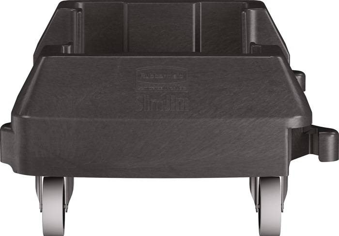 Rubbermaid Transportroller Slim Jim 1980602 Kunststoff schwarz
