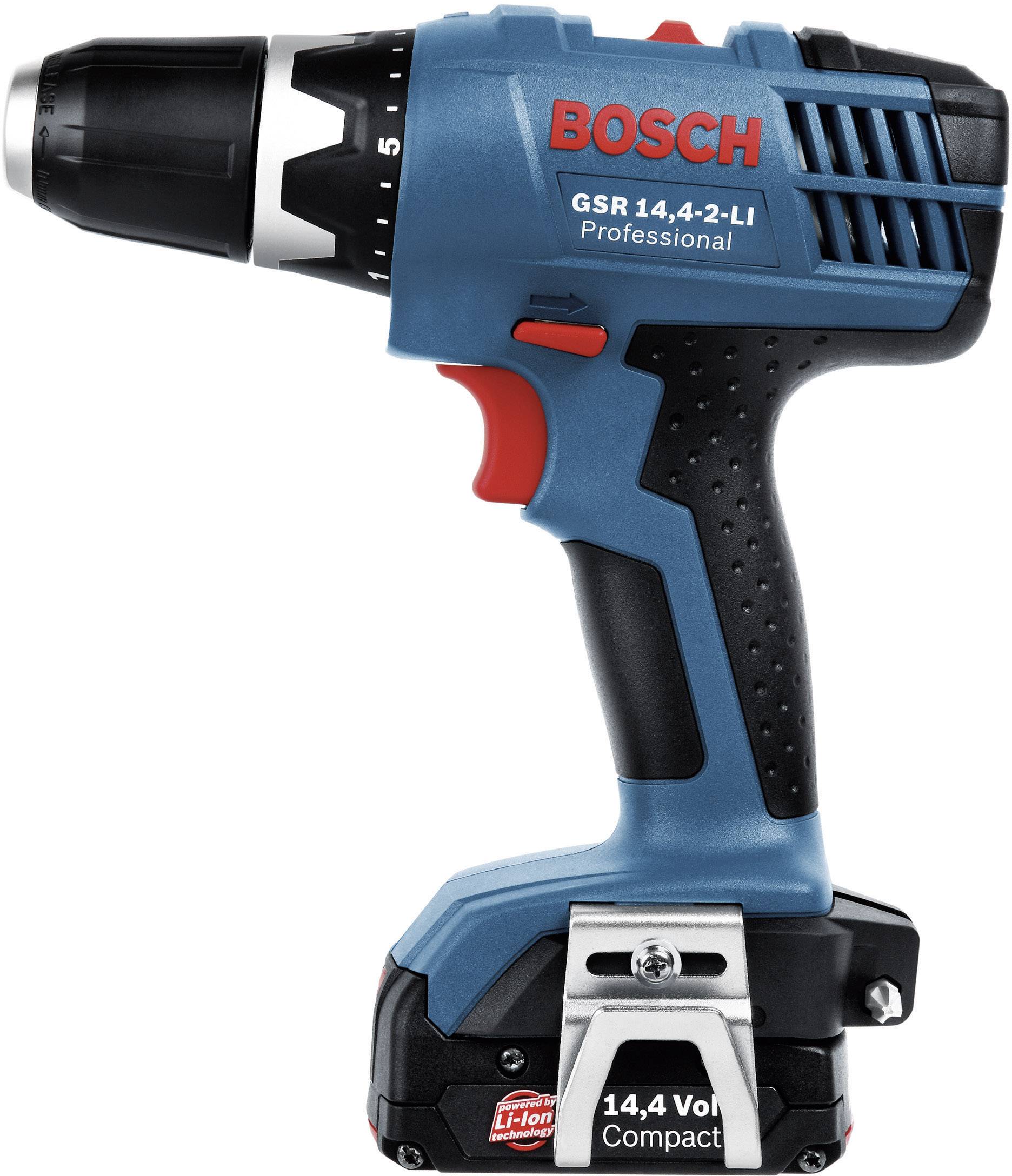 Bosch Akku-Bohrschrauber GSR 14,4-2-LI 0.601.9A4.407 Akkuschrauber + 2 Akkus