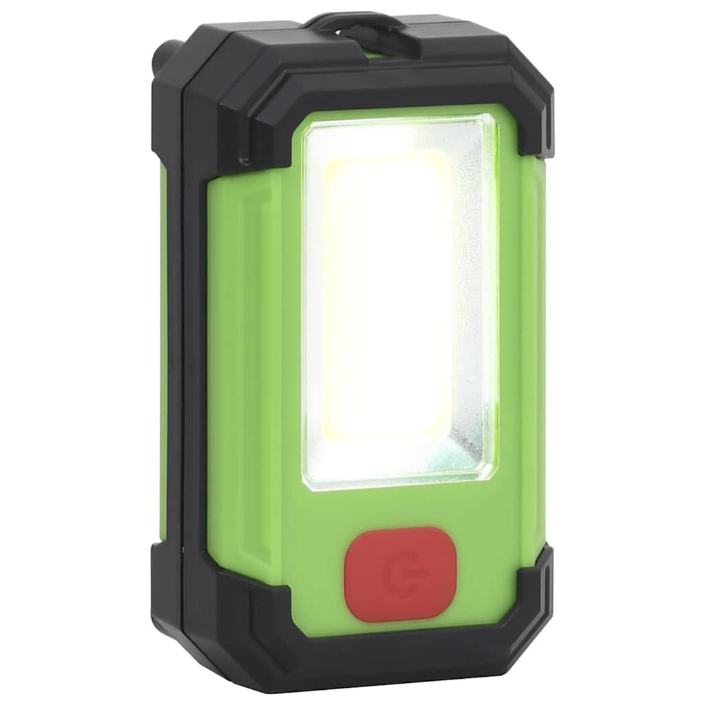 vidaXL LED-Strahler Tragbar Solarbetrieben 7W Kaltweiß
