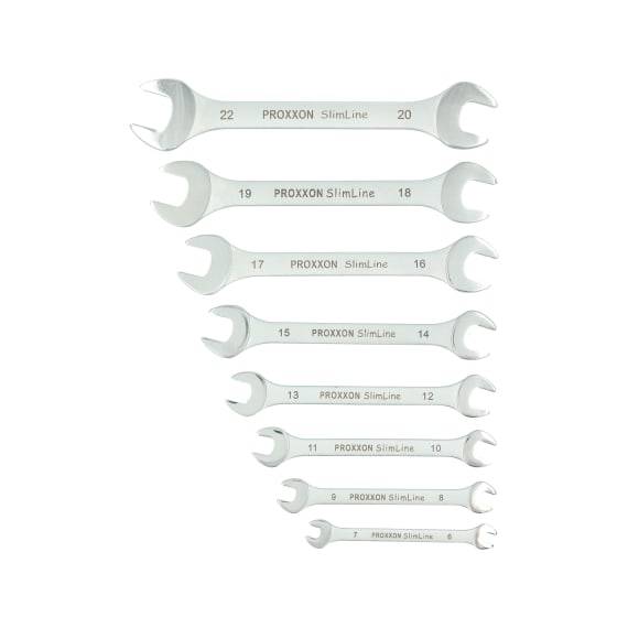 Proxxon SlimLineDoppelmaulschlüsselsatz 8-teilig