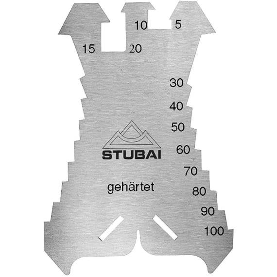 Stubai Anreißschablone 1,3 mm, gehärtet