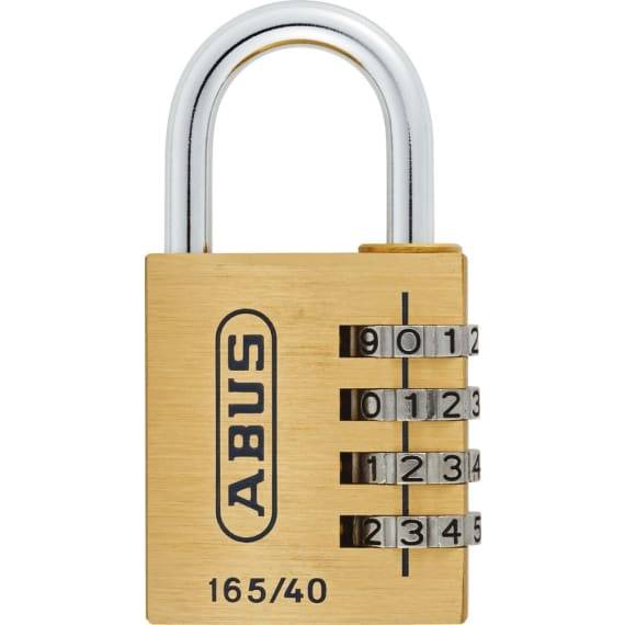 Vorhängeschloss - Modell 165 - zum Absichern von Wertgegenständen oder Bereiche - SL 4 - SB 40 - BB 21,5 - BH 26 - BS 6 - SS 16 - SH 77 mm