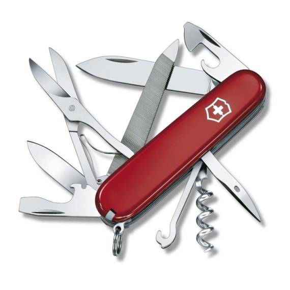 Victorinox Mountaineer 1.3743 Schweizer Taschenmesser Anzahl Funktionen 18 Rot