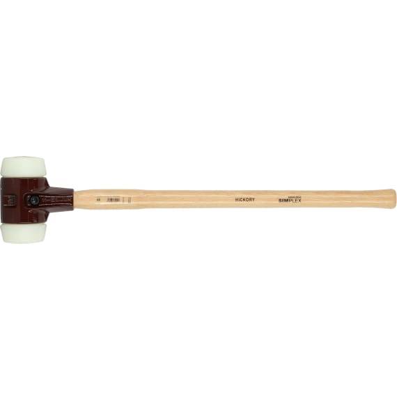 HALDER SIMPLEX Vorschlaghammer Ø 80 mm Nylon mit Tempergussgehäuse