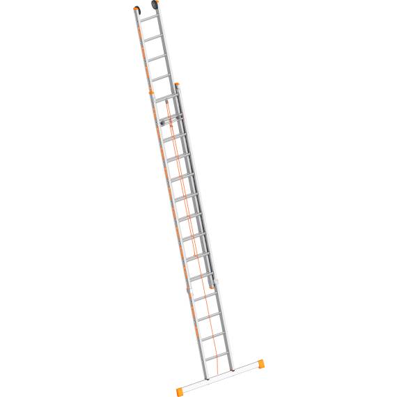 Layher Seilzugleiter Topic 1037 mit Traverse, 4,10 7,15 m