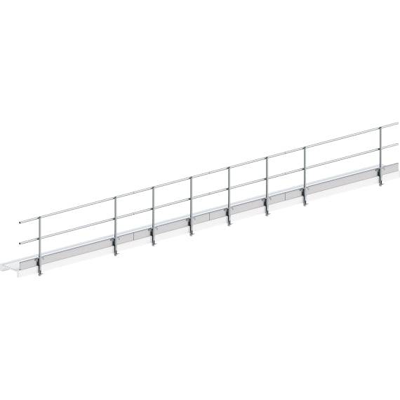 Layher Seitenschutz 3-teilig zum Alusteg 600 Länge 10 m