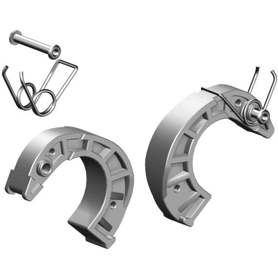 Layher Finger 42 mm Paar, grau KPL