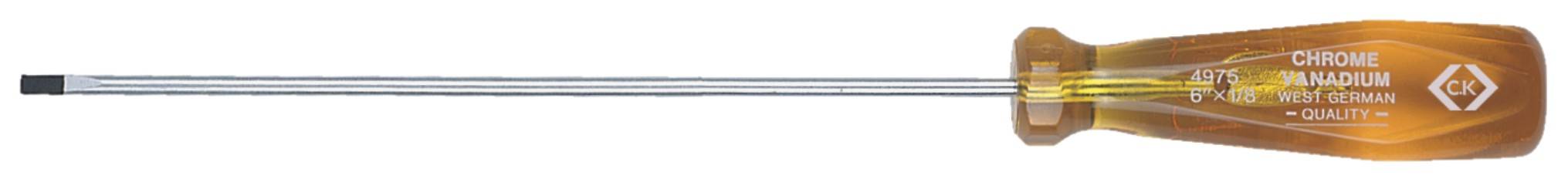 C.K Elektriker Schlitz-Schraubendreher Klingenbreite: 3mm Klingenlänge: 150mm DIN 5264, DIN ISO 2380-2