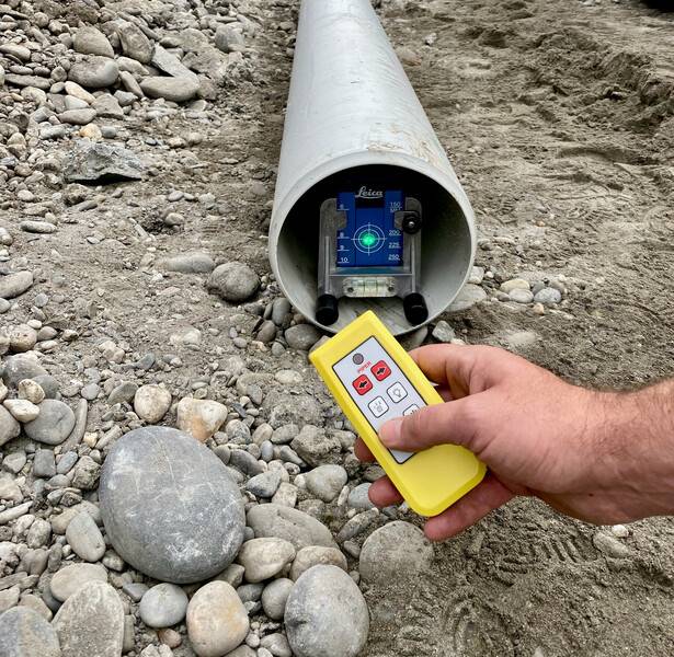 Leica Piper 100G / 3R Set Kanalbaulaser mit grünem Laserstrahl komplett im Koffer