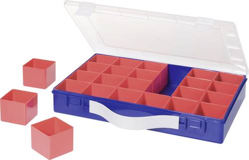 Hünersdorff Sortimentskoffer (L x B x H) 332 x 232 x 55 mm Anzahl Fächer: 24 variable Unterteilung Inhalt 1 St.