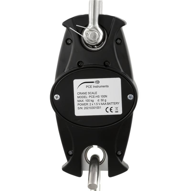 PCE Instruments PCE-HS 100N Kranwaage Wägebereich (max.) 100kg