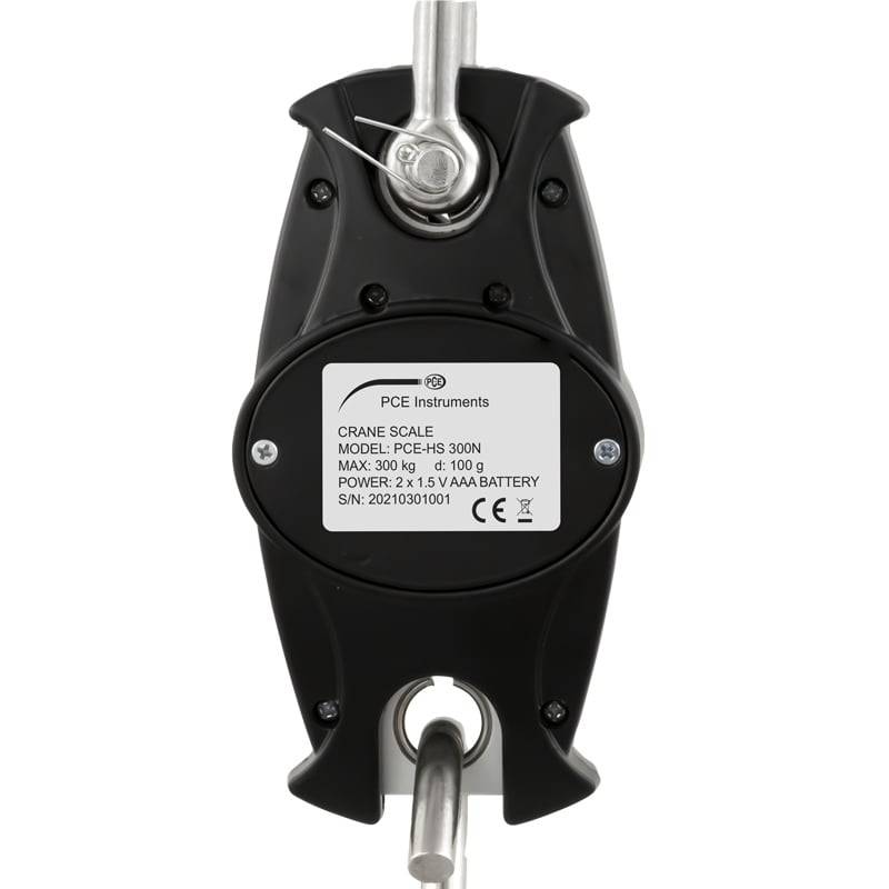 PCE Instruments PCE-HS 300N Kranwaage Wägebereich (max.) 300kg