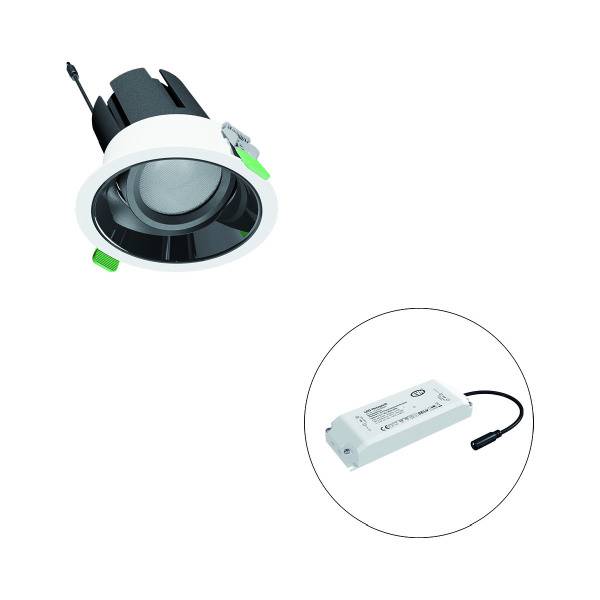 EVN F04R09SM2530L24P F04R09SM2530L24P LED-Deckenstrahler