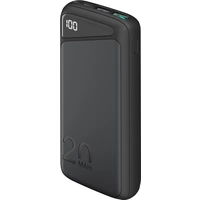 Goobay Powerbank 20000 mAh LiPo Schwarz Statusanzeige Goobay Powerbank 20000 mAh LiPo Schwarz Statusanzeige