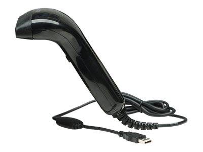 Manhattan 401517 USB-Kit Barcode-Scanner Kabelgebunden 1D Schwarz Hand-Scanner USB