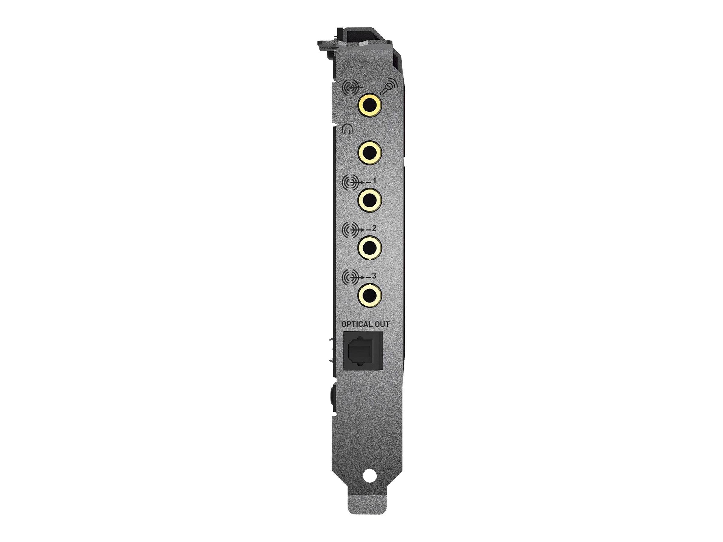 Creative Sound Blaster AE-7 5.1 Soundkarte, Intern PCIe externe Lautstärkenregelung