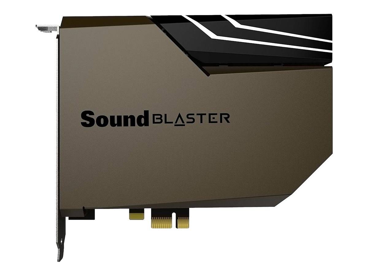 Creative Sound Blaster AE-7 5.1 Soundkarte, Intern PCIe externe Lautstärkenregelung