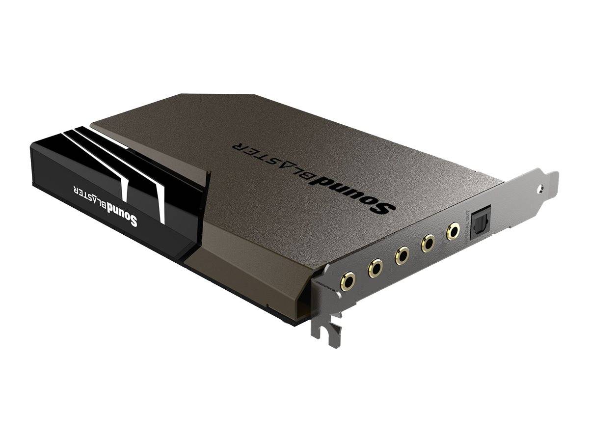 Creative Sound Blaster AE-7 5.1 Soundkarte, Intern PCIe externe Lautstärkenregelung