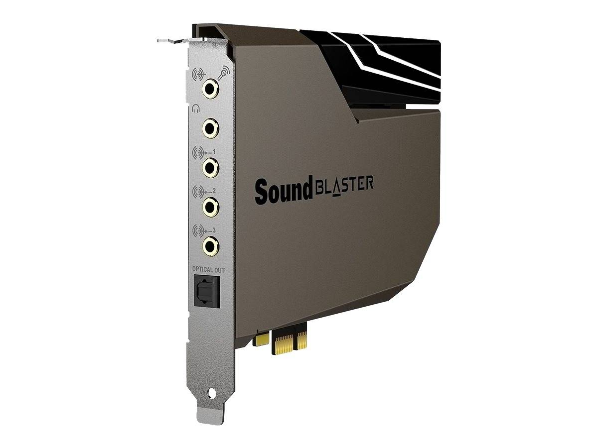 Creative Sound Blaster AE-7 5.1 Soundkarte, Intern PCIe externe Lautstärkenregelung