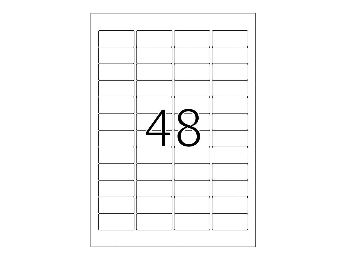 HERMA Special - Papier - matt - permanent selbstklebend - Gelb - 45.7 x 21.2 mm 960 Etikett(en) (20 Bogen x 48)