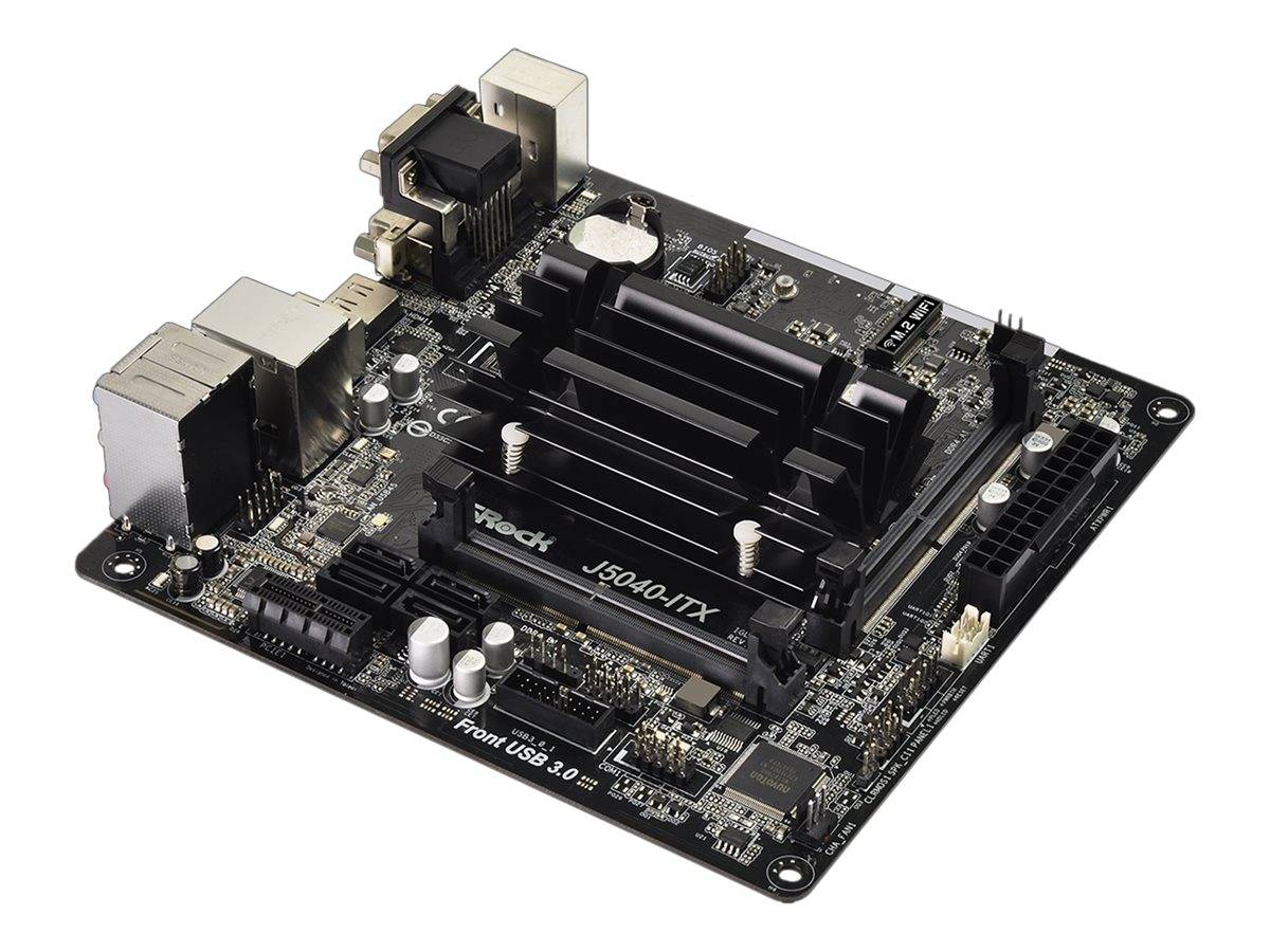 ASRock J5040-ITX Mainboard mit CPU Sockel (PC) AMD® AM4 Formfaktor (Details) Mini-ITX