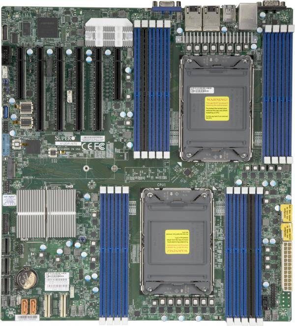 Supermicro MBD-X12DPI-NT6-O Mainboard Sockel (PC) Intel® 4189 Formfaktor (Details) ATX Mainboard-Chipsatz Intel® C621