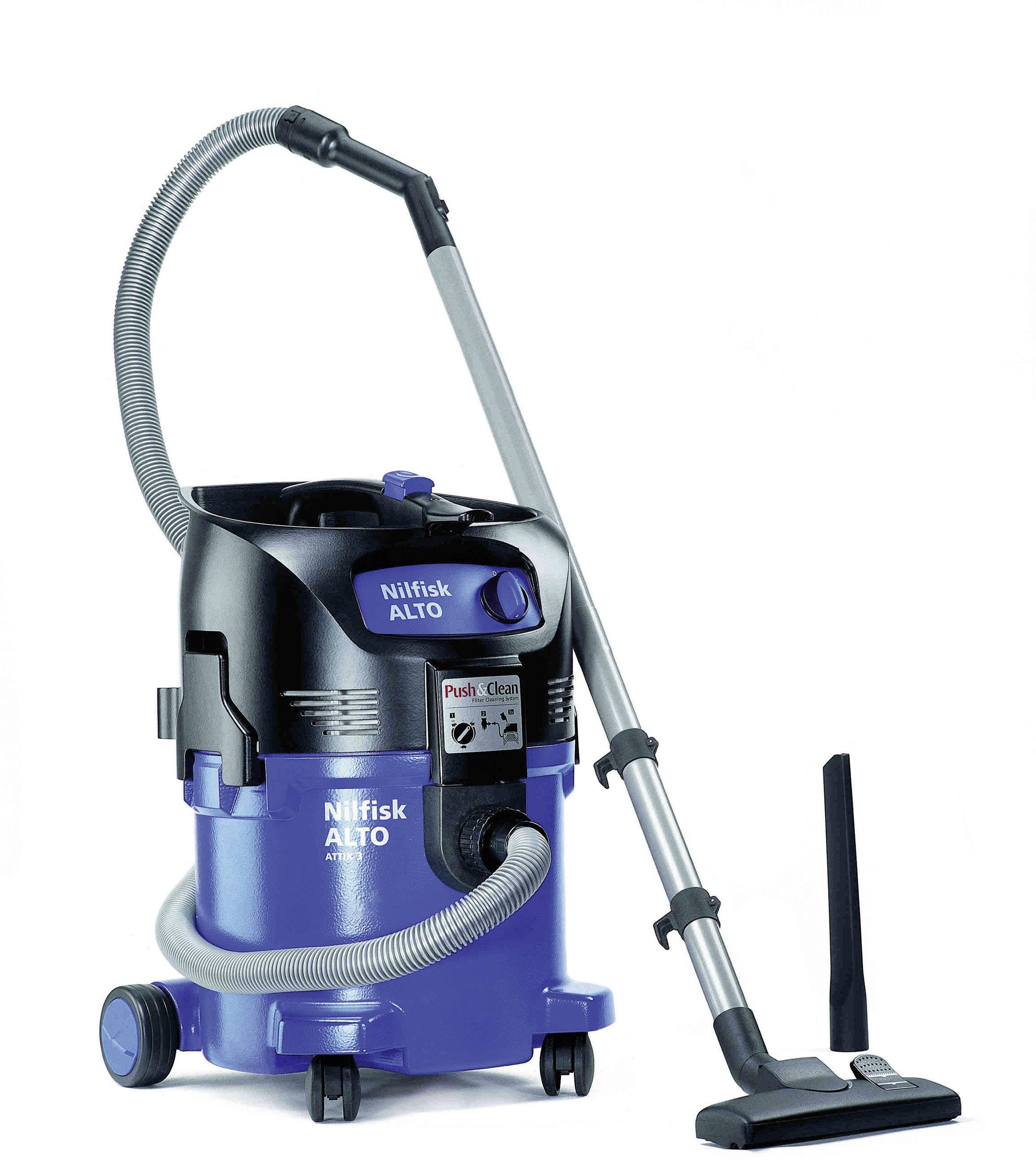 Nilfisk ATTIX 30-01 PC 107413591 Nass-/Trockensauger 1500 W 30 l halbautomatische Filterreinigung