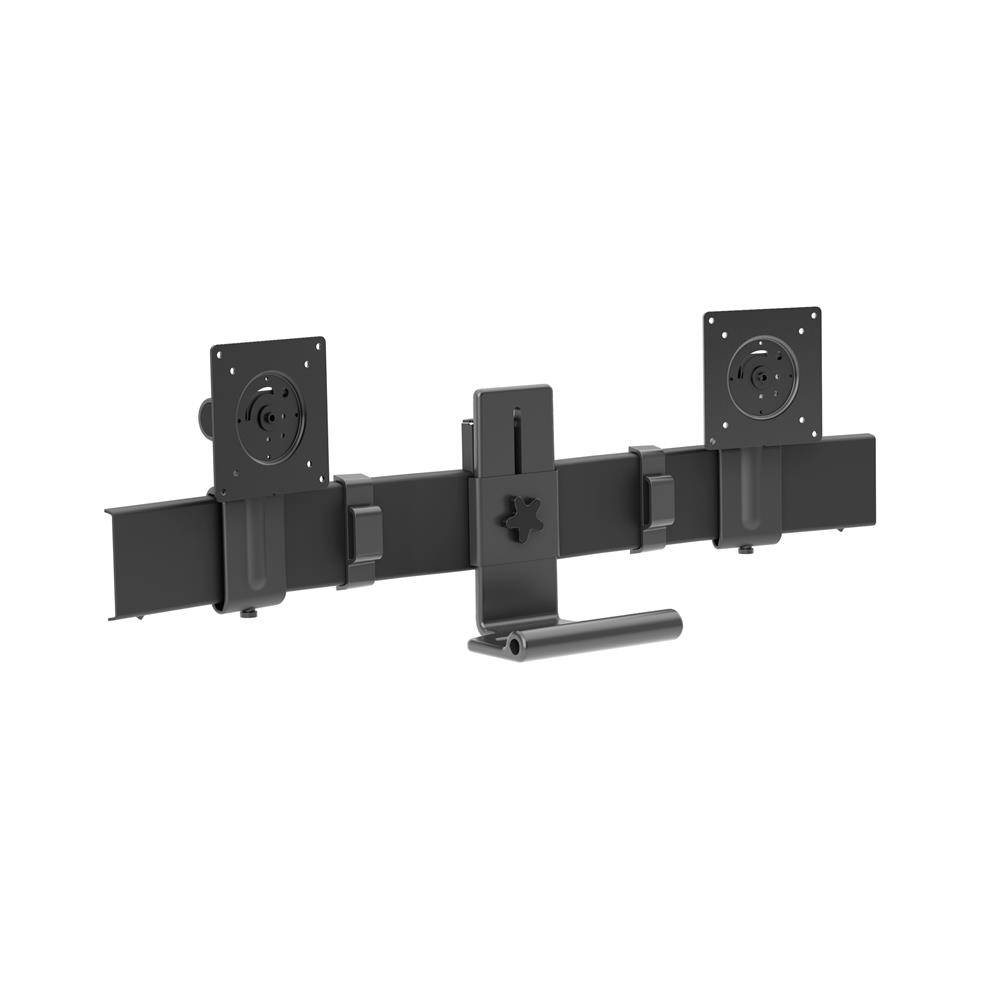 Ergotron Dual-Monitor-Adapter Passend für Serie (Halter): Ergotron TRACE Dual Monitorhalterung Schwarz