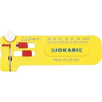 Jokari 40024 PWS-PLUS 001 Drahtabisolierer Geeignet für PVC-Drähte 0.12 bis 0.40mm Jokari 40024 PWS-PLUS 001 Drahtabisolierer Geeignet für PVC-Drähte 0.12 bis 0.40mm