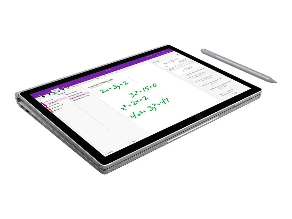 Microsoft Surface Pro Stift Touchpen Bluetooth, mit druckempfindlicher Schreibspitze, mit präziser Schreibspitze, Radiergummi-Taste Silber